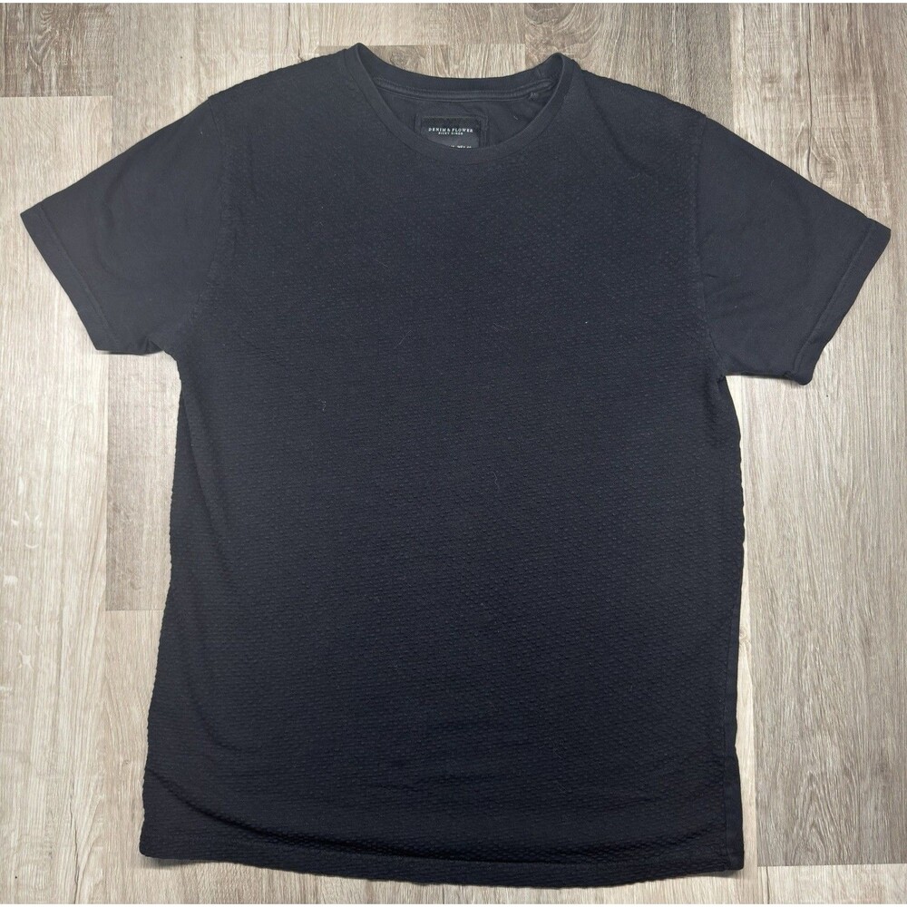 Denim & Flower Ricky Singh Black Shirt MEDIUM